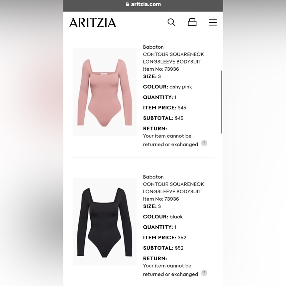 Aritzia Babaton Brand New with Tags - BLACK ONLY